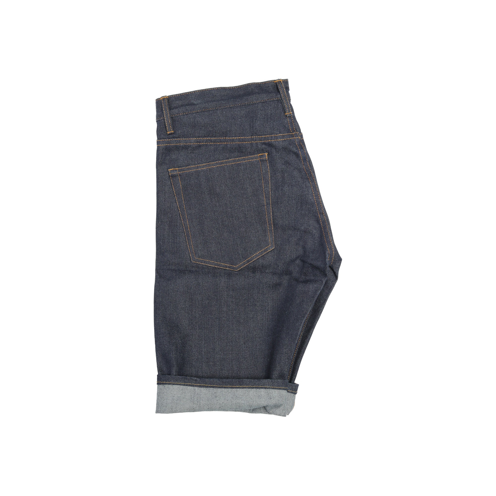 Japanese Selvedge Dry Denim Shorts Mid Rise Short Pants Jeans - Etsy