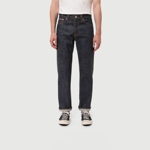 Asakusa - Regular Straight - High Waist - Organic Japanese Selvedge Denim Jeans - Copper Button Fly - Kaihara Denim Mill - The Jean Maker