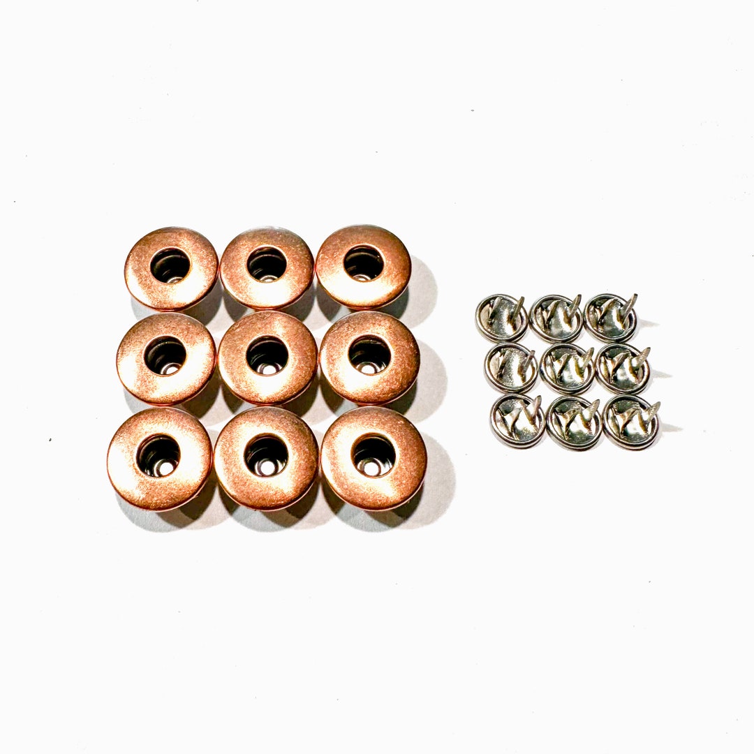 Stylish Copper Button Set - Perfect for Blazers and Pants - Includes 1 ...