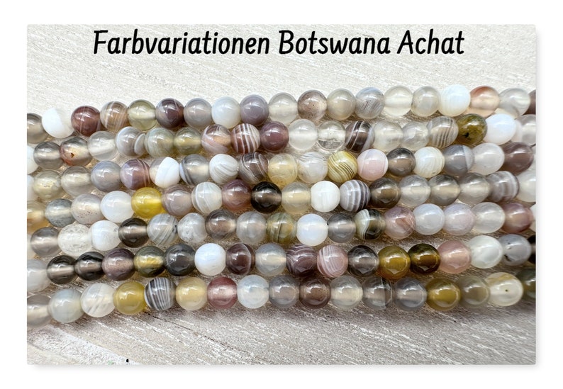 BOTSWANA ACHAT Edelstein Macramé Armband Ø 6 mm Glücksbringer Talisman Glück Schutz Pregnancy mommy to be Bild 6