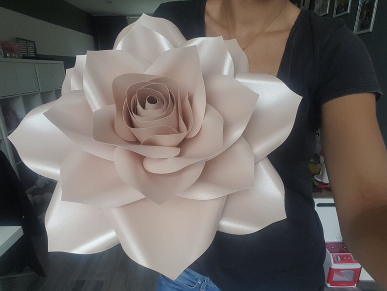 Free Free Rose Paper Flower Svg