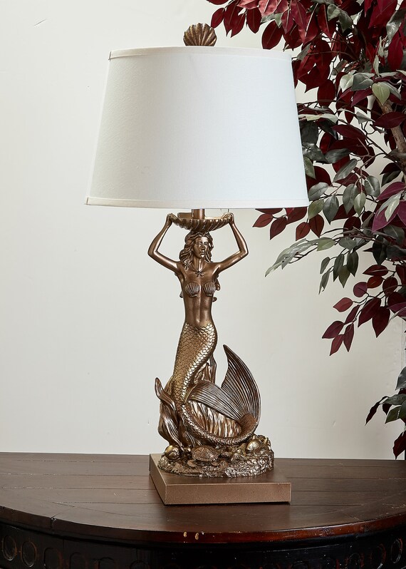 marble table light