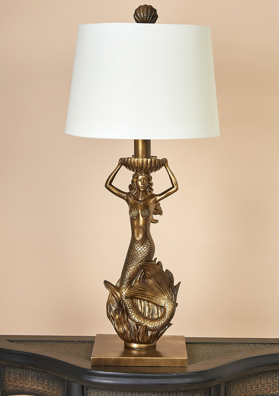 Art deco clearance mermaid lamp