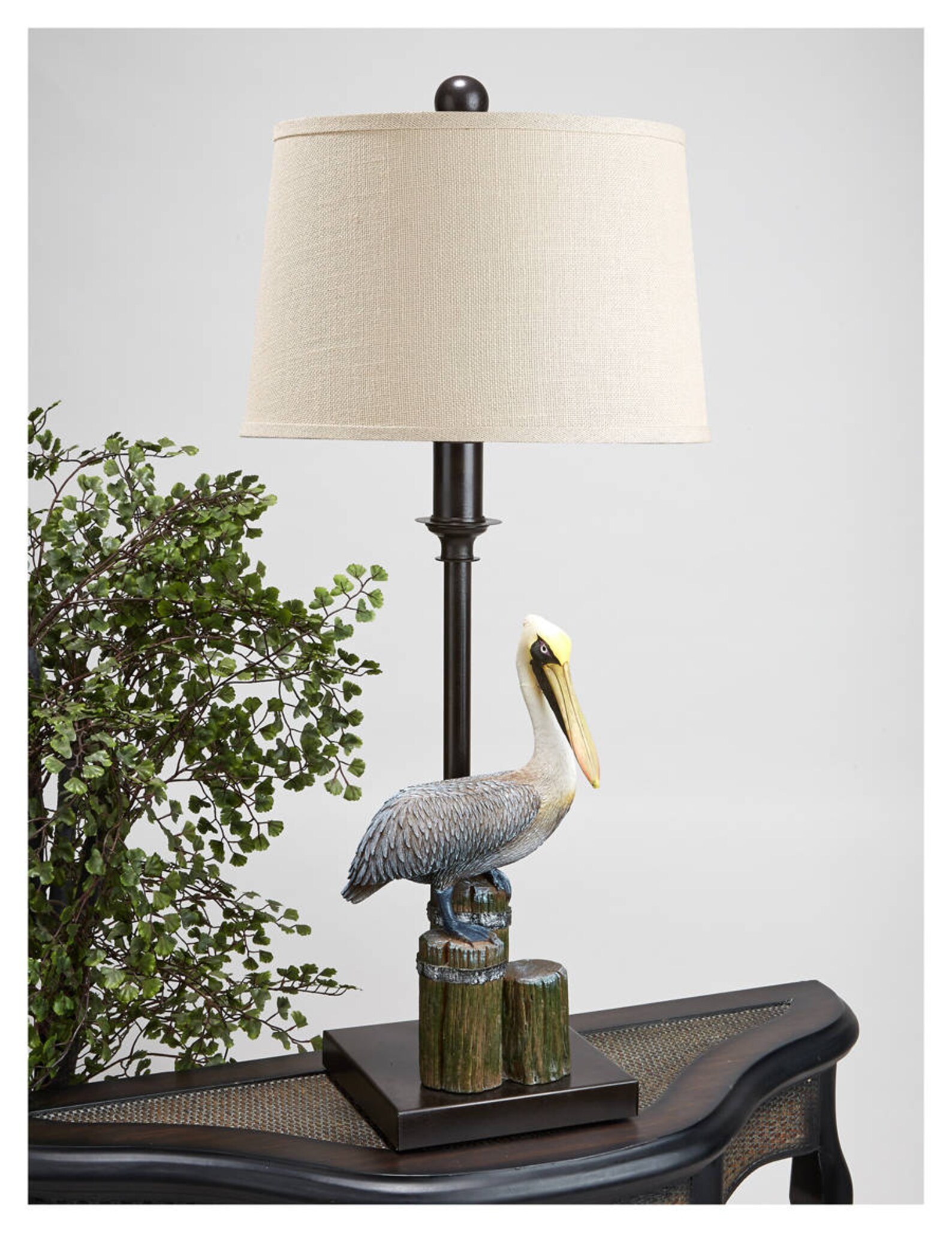 Pelican Table Lamp Etsy