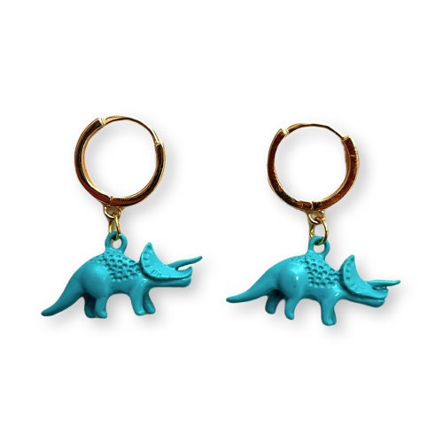 Celine dinosaur shop earrings