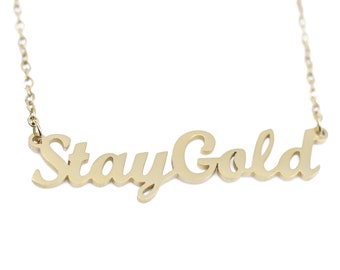 Stay Gold Layering Necklace