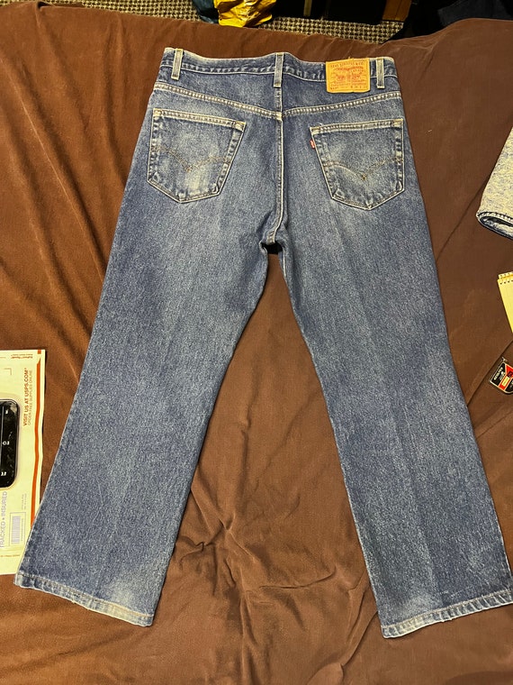 1999 517 Levis Denim Jeans 36 x 28 bootcut great … - image 2