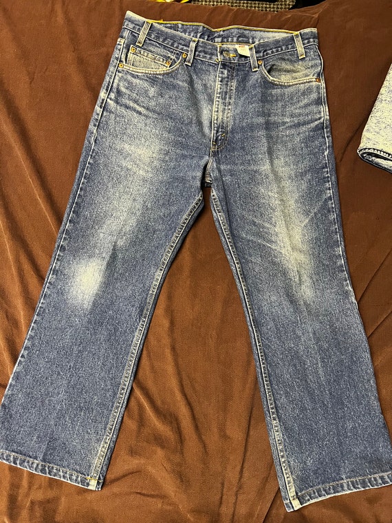1999 517 Levis Denim Jeans 36 x 28 bootcut great … - image 1