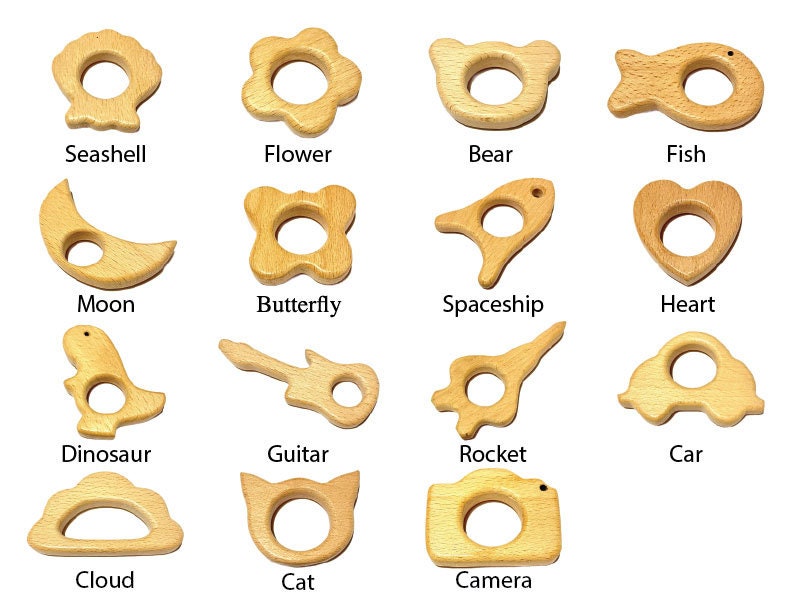 Heirloom Baby Rattle Wooden Baby Toy Vintage Baby Toy Baby Etsy