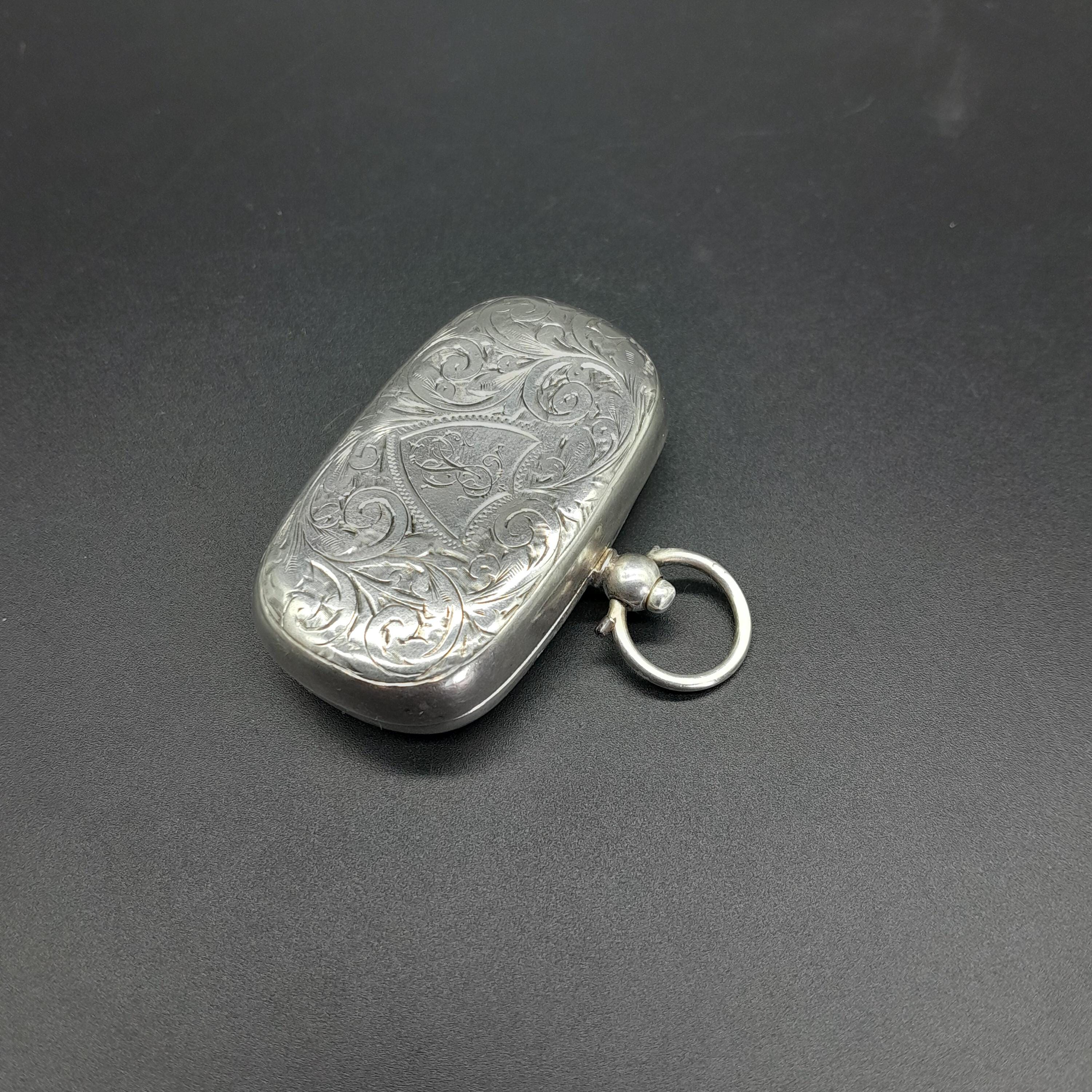 Antique Sterling Silver Double Sovereign Case 1901 - Etsy UK