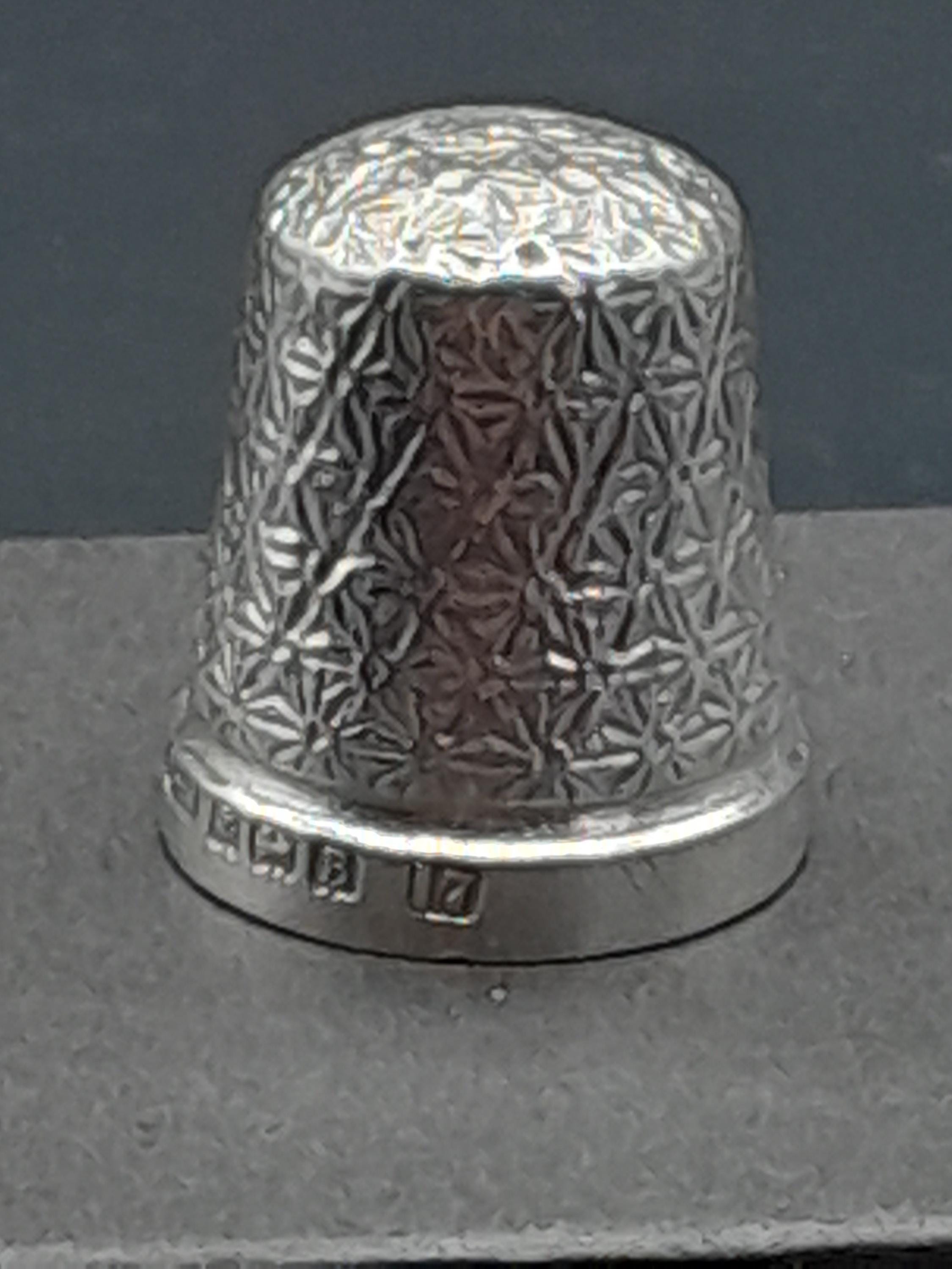 Silver thimble - Etsy 日本
