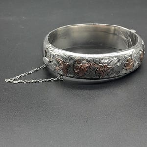 ビンテージシルバーブレスレット 1962 Silver Bangle - Etsy