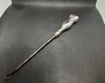 アンティーク ヴィクトリアン スターリングシルバーハンドル スチール