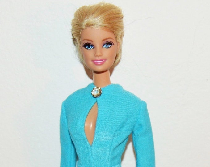 Барби В Синем Платье фото 14