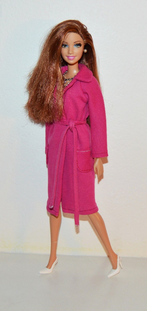 barbie pink coat