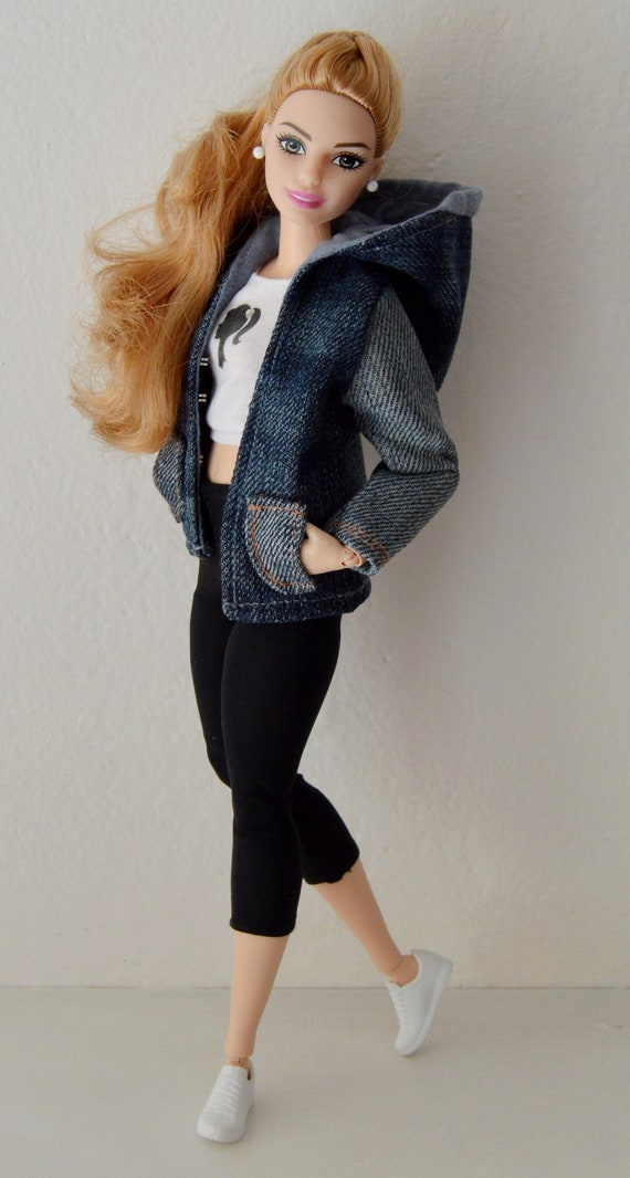 barbie doll jean jacket