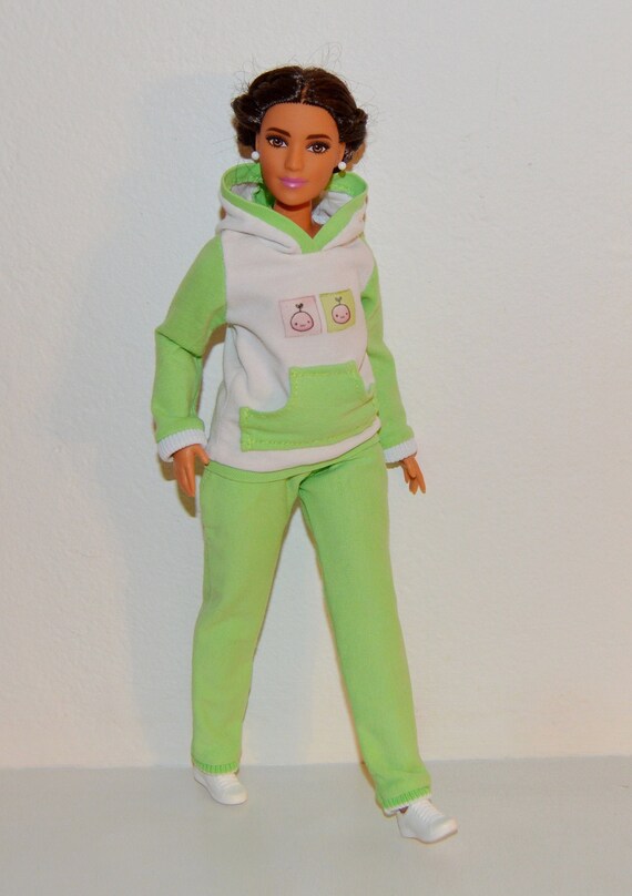 barbie sweat suit