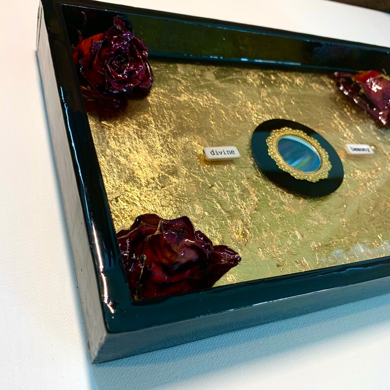 Rose Golden Tray