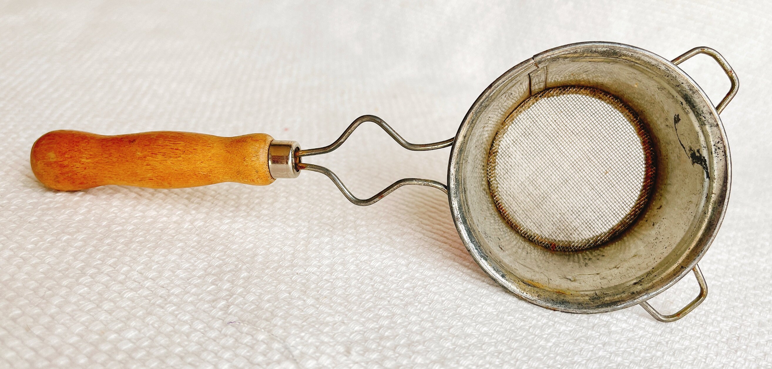 Handheld Sifter Strainer Flowered Red Yellow Blue Green Etsy