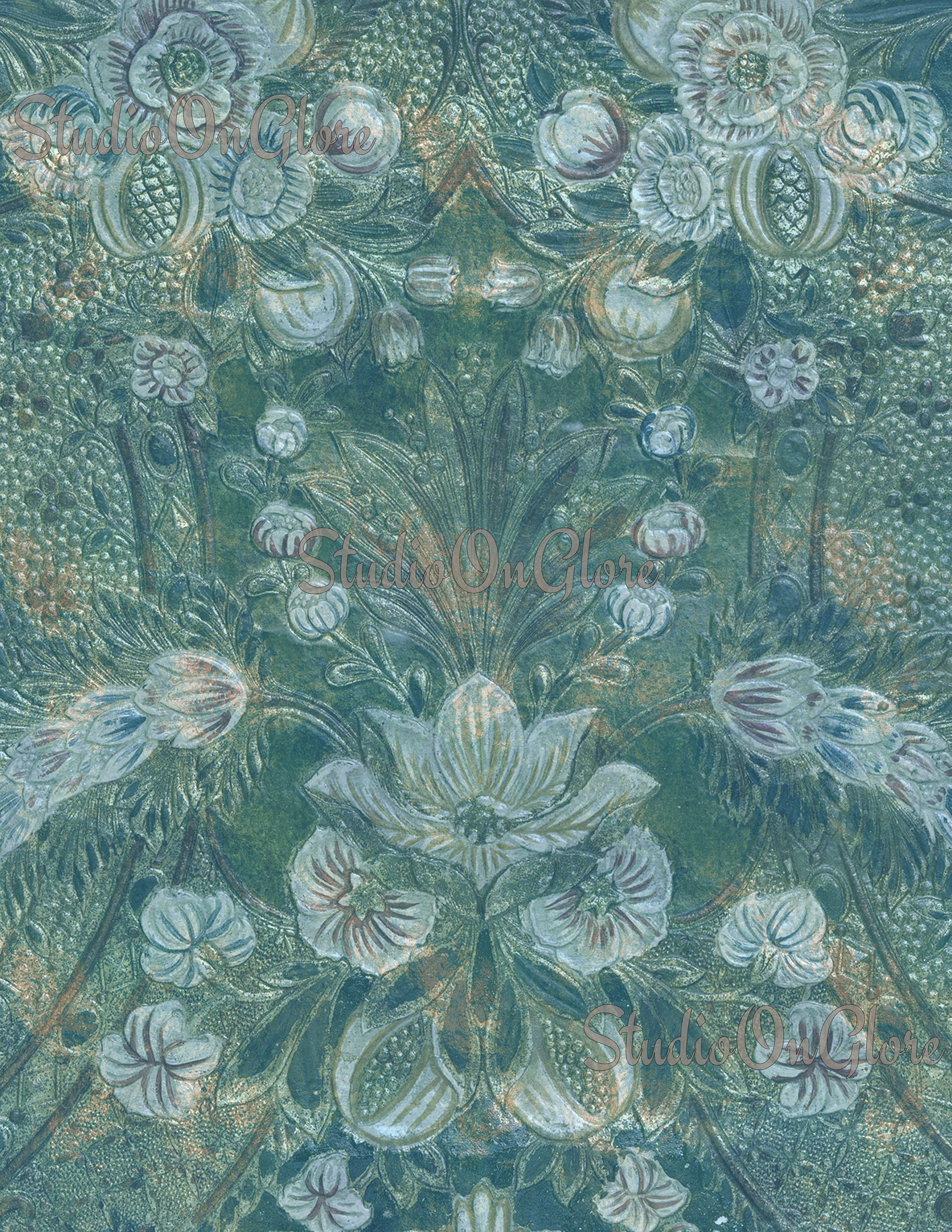 Printable Vintage Wallpaper. 8.5x11 and A4. Antique | Etsy