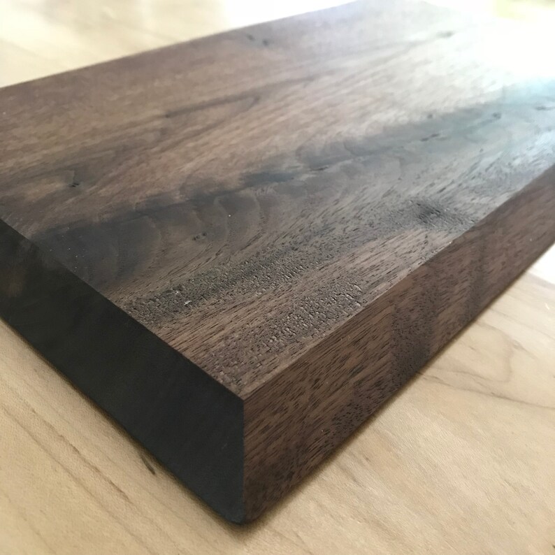 Beveled Edge Walnut Cutting Board Etsy