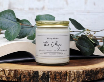 The Cottage | Soy Candle | 9 oz jar | The Magicians Inspired | Bookish Candle