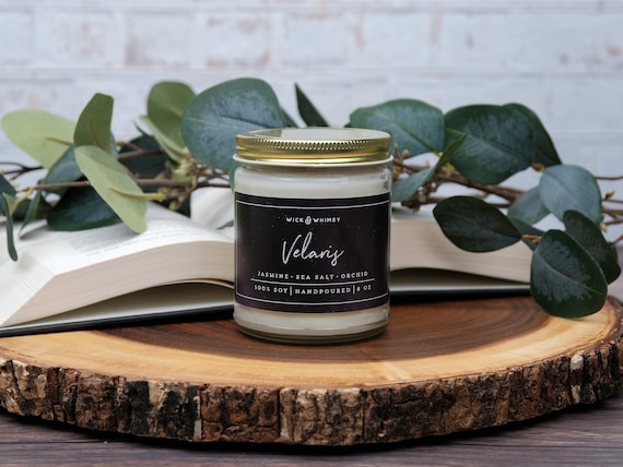 Velaris | Soy Candle | 9 oz jar | ACOMAF Inspired | Bookish Candle
