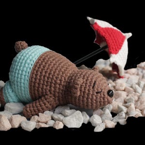 Barry, the summer bear | Amigurumi Pattern