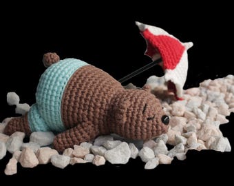 Barry, the summer bear | Amigurumi Pattern
