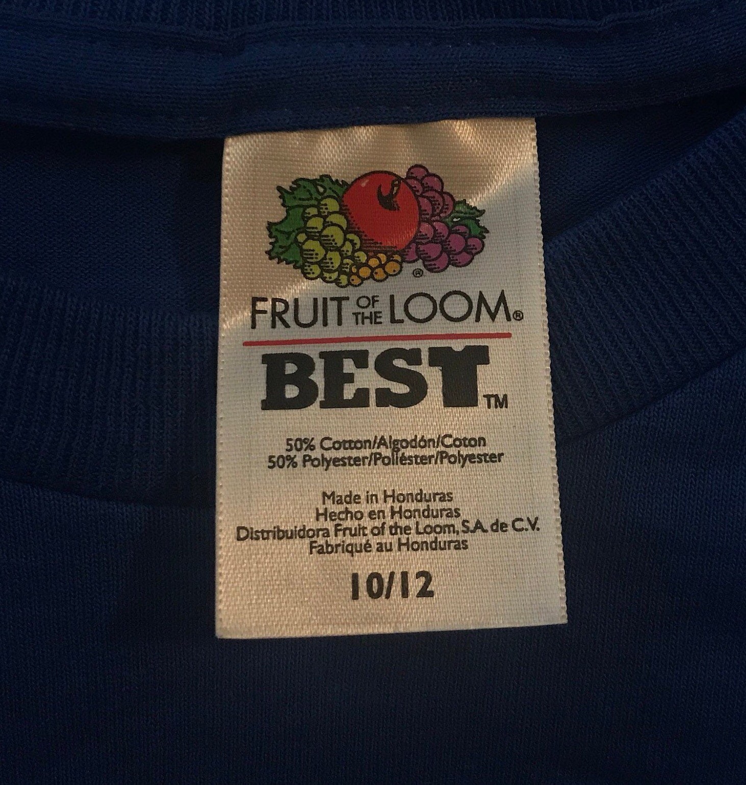 Vintage Fruit of the Loom Youth SHIRT 