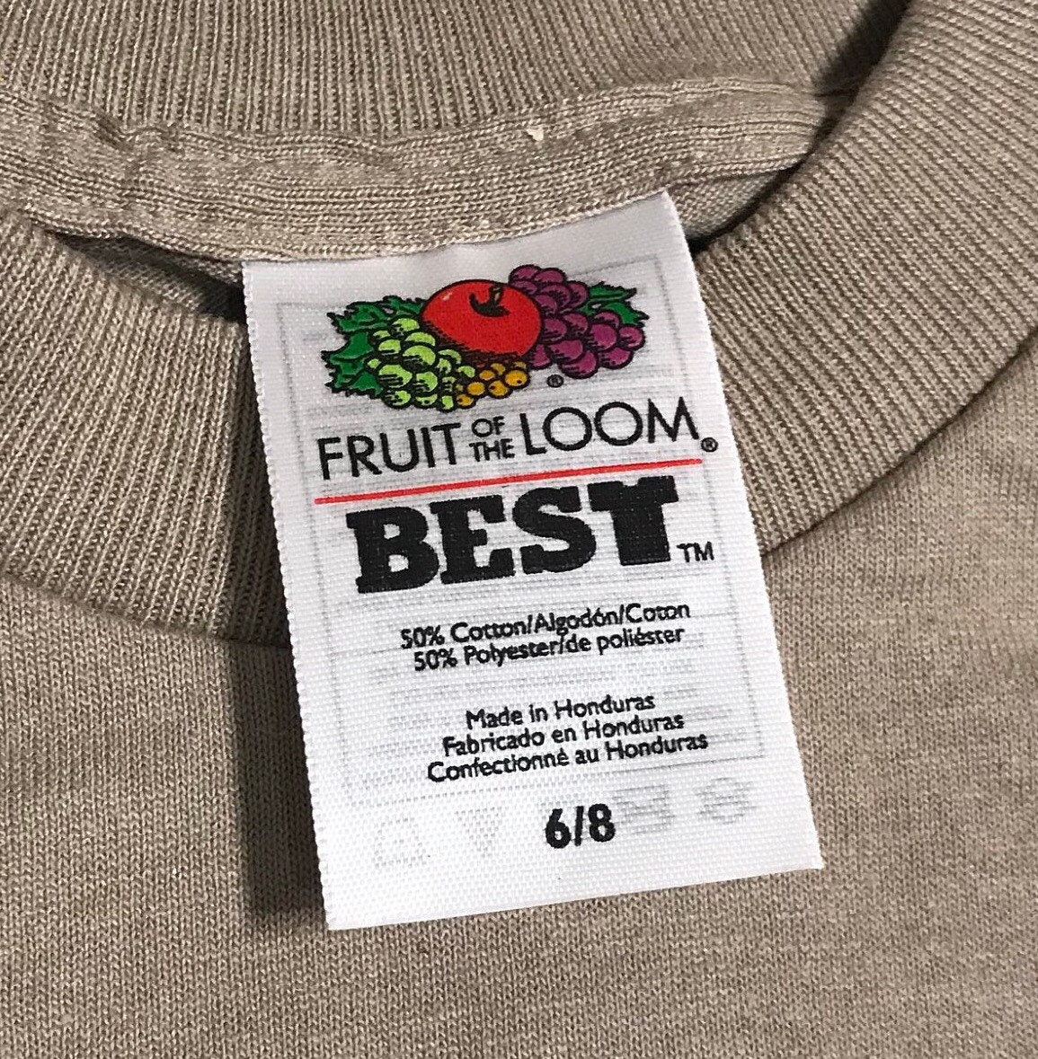 Vintage Fruit of the Loom Youth SHIRT 