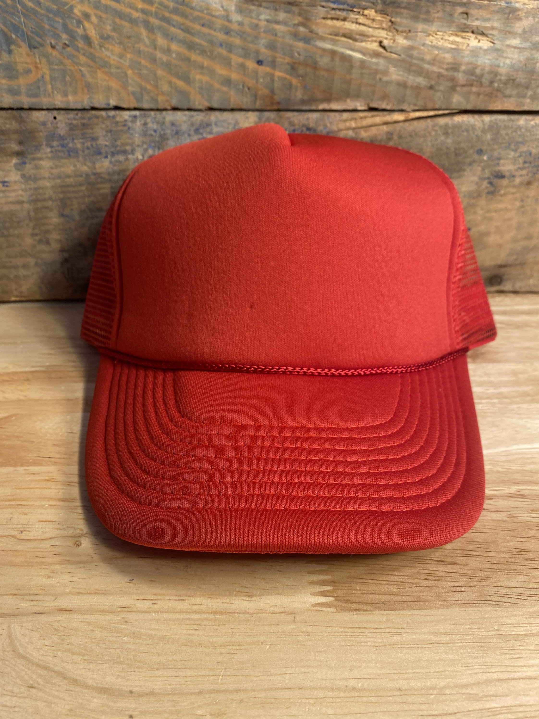 Vintage Youth Size Trucker Hat // Blank 