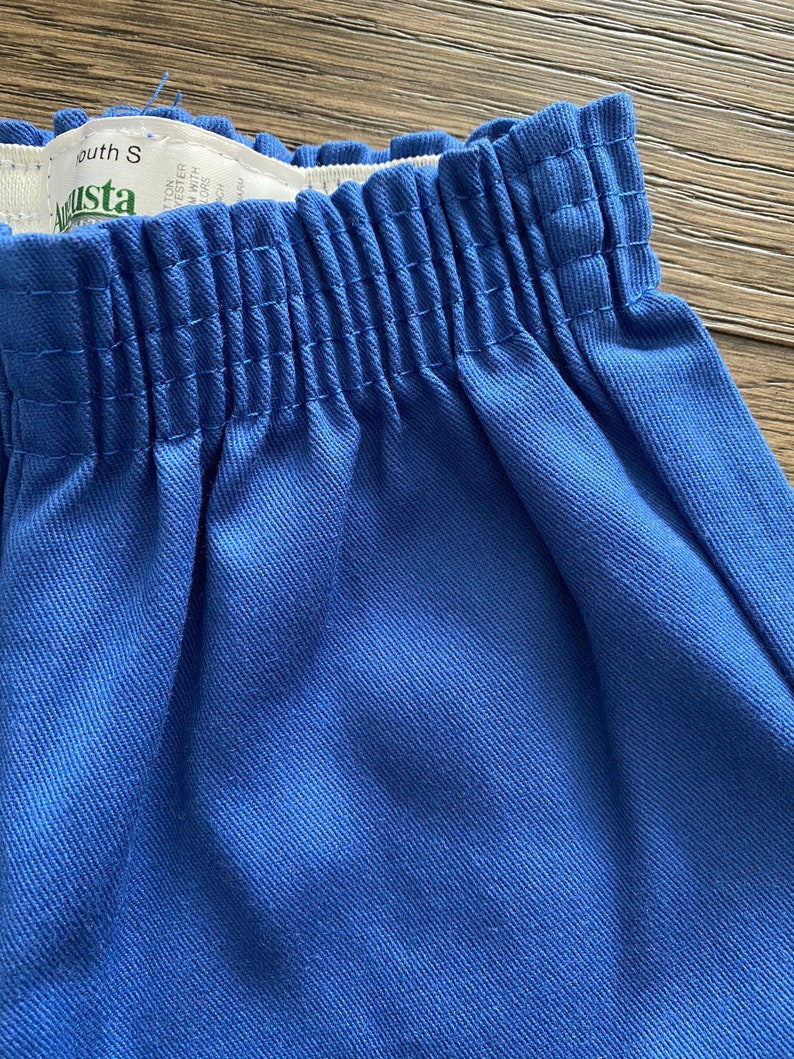 Vintage Youth Augusta shorts gym shorts Youth girls size small costume 5050 poly cotton blend Made in USA single stitch