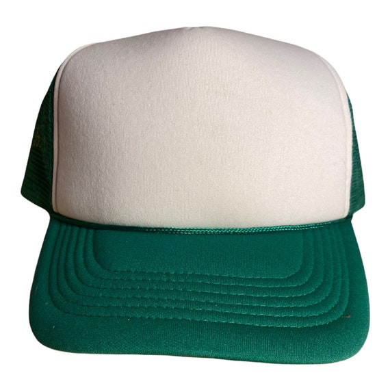 Vintage Blank Trucker Hat Adult Size Snapback Cap Two Etsy Australia