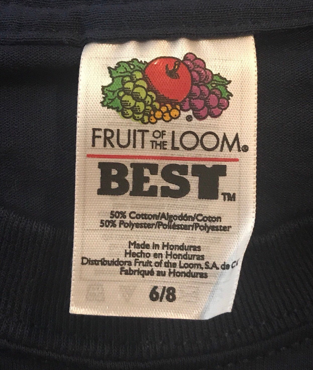 Vintage Fruit of the Loom Youth SHIRT 