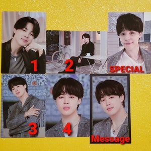 BTS OFFICIAL Jimin 2022 Permission to Dance on Stage Seoul Mini Photocards Kpop