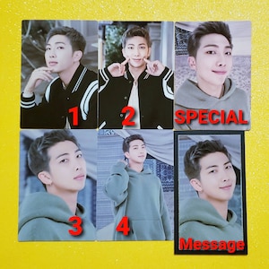 BTS OFFICIAL RM Namjoon 2022 Permission to Dance on Stage Seoul Mini Photocards Kpop