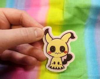 Pegatina transparente Mimikyu