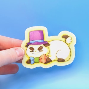 „Formally Dressed Puppycat“ Aufkleber