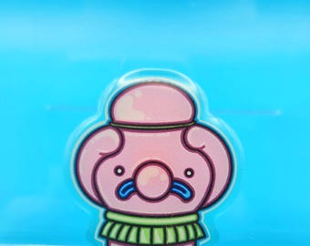 Thwopoid Acrylic Pin