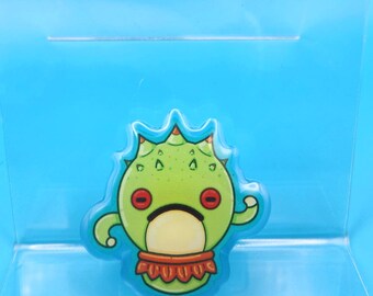 Spikenoid Acrylic Pin