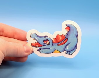 Happy Totodile Aufkleber