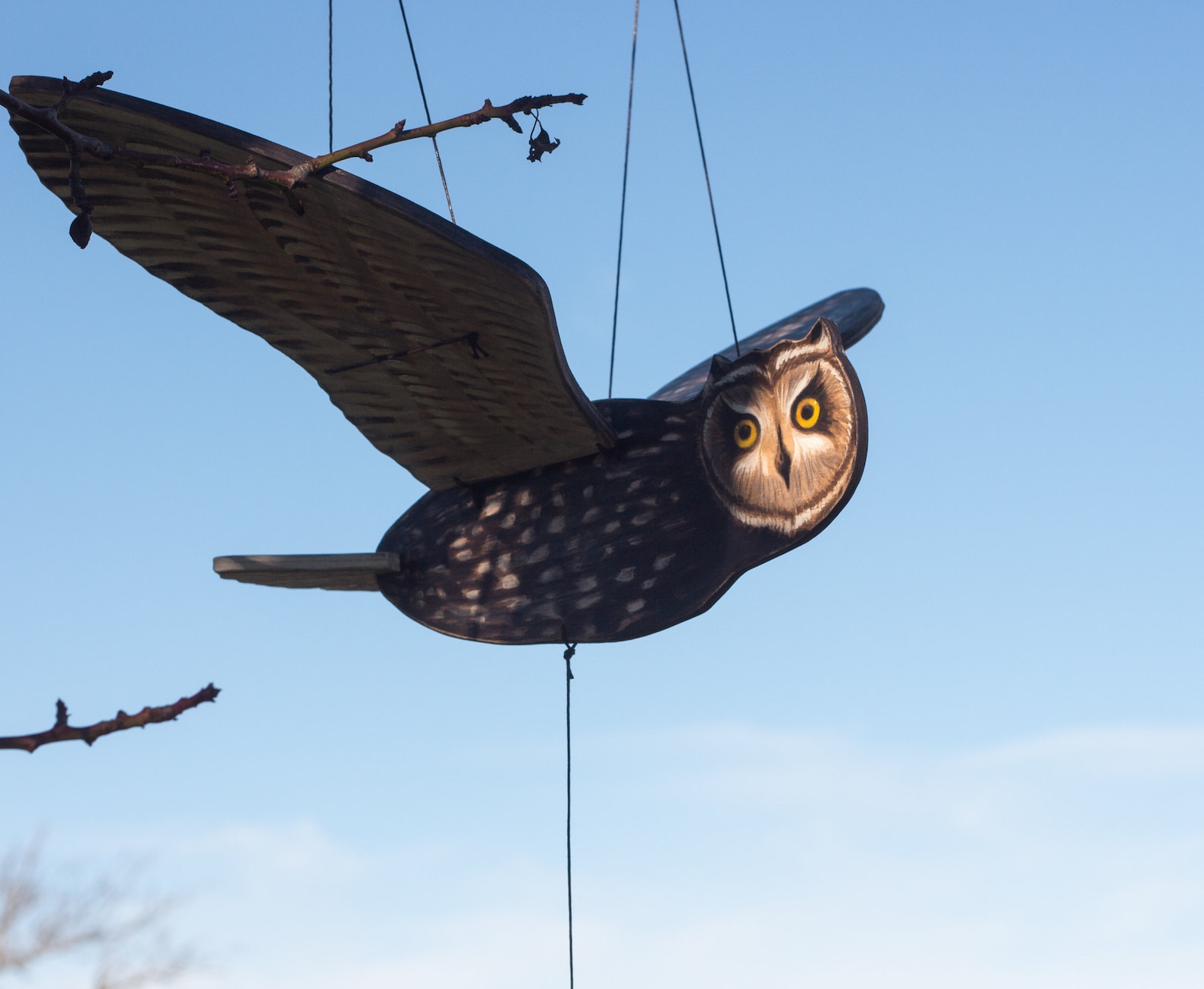 Flying owl a moving toy Etsy