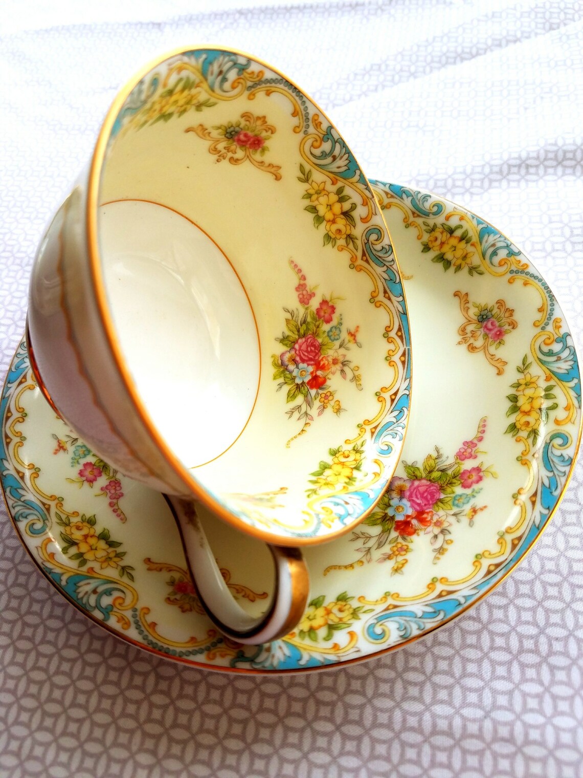 Noritake Stanwyck 3913 Bone China Etsy