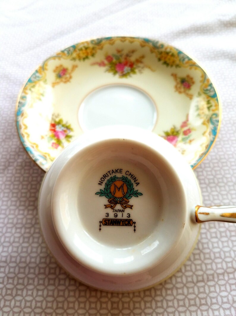 Noritake Stanwyck 3913 Bone China Etsy