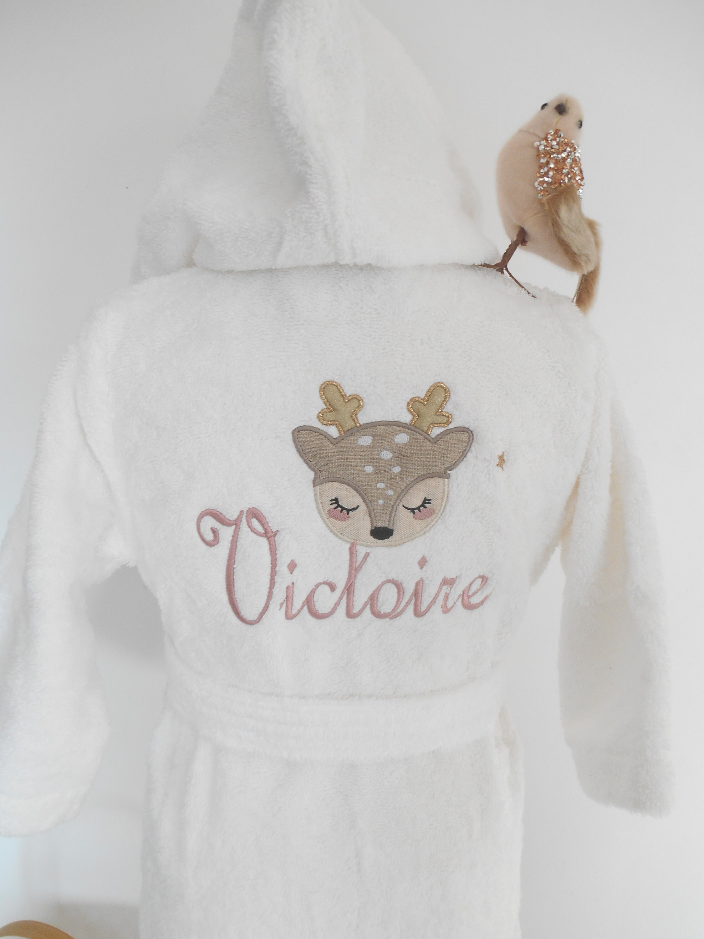 Peignoir fille personnalisé new arrivals