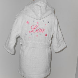 Christmas, customizable child bathrobe, baby Christmas gifts, embroidered bathrobe, birth gift, baby Christmas, personalized child gift, image 10