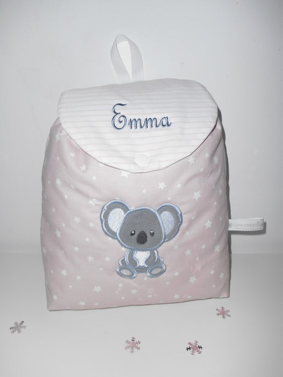 Personalised Koala Child Backpack Custom Baby Backpack Bag Etsy