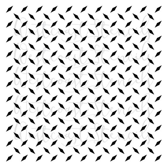 high detail airbrush stencil diamond plate pattern FREE UK POSTAGE