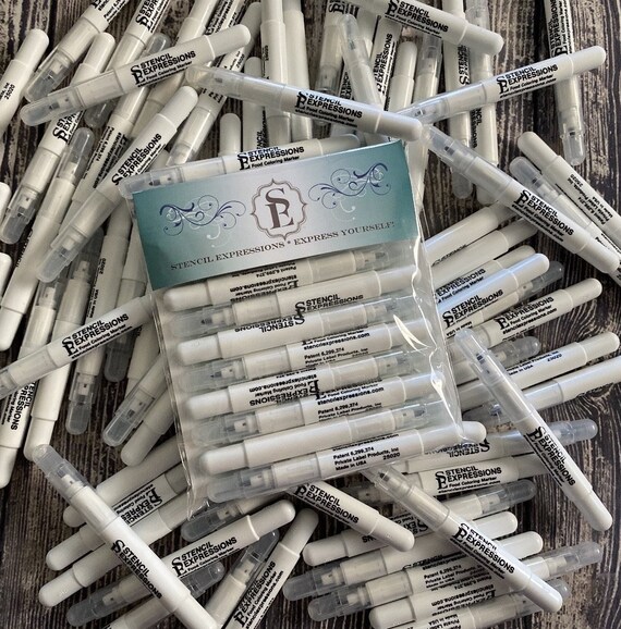 Stencil Expression Mini Edible Ink Markers Etsy